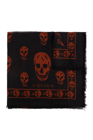 Alexander McQueen Scarf with silk finish | Men's Accessories